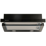 Davoline Omega Plus Συρόμενος Απορροφητήρας 60cm Black (ΕΩΣ 12 ΔΟΣΕΙΣ) - Image 2