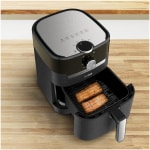 Tefal Easy Fry & Grill Classic EY5018 Φριτέζα Αέρος με Αποσπώμενο Κάδο 4.2lt Μαύρη  ΕΩΣ 12 ΔΟΣΕΙΣ - Image 2