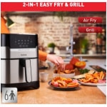 TEFAL Easy Fry & Grill Digit EY505 Φριτέζα Αέρος με Αποσπώμενο Κάδο 4.2lt Ασημί ΕΩΣ 12 ΔΟΣΕΙΣ - Image 3
