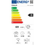 Finlux Πλυντήριο Ρούχων 7kg 1000 Στροφών Μαύρο FXA7 10150 BK (ΕΩΣ 12 ΔΟΣΕΙΣ) - Image 2