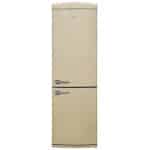 FINLUX FXCARE 37302 Retro Ψυγειοκαταψύκτης 331lt NoFrost Μπεζ F ΕΩΣ 12 ΔΟΣΕΙΣ