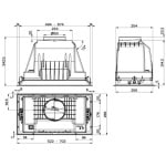 Faber Inka Plus HC X A52 Μηχανισμός Απορρόφησης 52cm Inox (ΕΩΣ 12 ΔΟΣΕΙΣ) - Image 3