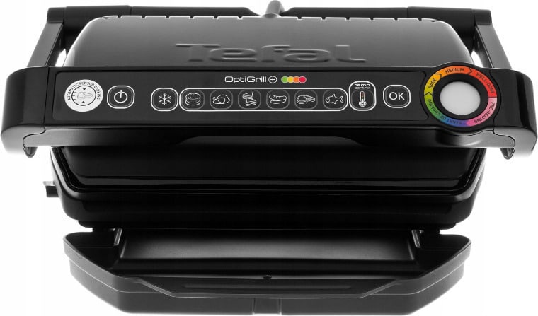 GC7121-92a.jpeg Tefal Optigrill+ GC712 Τοστιέρα Γκριλιέρα με Αποσπώμενες Πλάκες 2000W Μαύρη ΕΩΣ 12 ΔΟΣΕΙΣ - Image 1