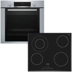 BOSCH HBA3140S0 + PKF651FP1E Φούρνος 71lt άνω Πάγκου με Εστίες Κεραμικές A ΕΩΣ 12 ΔΟΣΕΙΣ