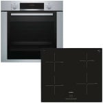BOSCH HBA3140S0 + PUE611BB1E Φούρνος 71lt άνω Πάγκου με Εστίες Επαγωγικές A ΕΩΣ 12 ΔΟΣΕΙΣ