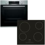 BOSCH HBA5360S0 + PKE611FP1E Φούρνος 71lt άνω Πάγκου με Εστίες Κεραμικές A ΕΩΣ 12 ΔΟΣΕΙΣ