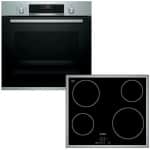 BOSCH HBA5360S0 + PKE645B17E Φούρνος 71lt άνω Πάγκου με Εστίες Κεραμικές A ΕΩΣ 12 ΔΟΣΕΙΣ