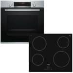 BOSCH HBA5560S0 + PKE611B17E Φούρνος 71lt άνω Πάγκου με Εστίες Κεραμικές A ΕΩΣ 12 ΔΟΣΕΙΣ