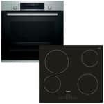 BOSCH HBG5780S6 + PKE611FP1E Φούρνος 71lt άνω Πάγκου με Εστίες Κεραμικές A ΕΩΣ 12 ΔΟΣΕΙΣ