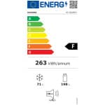 Heinner HC-N269SF+ Ψυγειοκαταψύκτης Υ180xΠ55xΒ55.8εκ. Inox ΕΩΣ 12 ΔΟΣΕΙΣ - Image 3