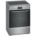 Bosch HKS79U250 Κουζίνα 63lt με Κεραμικές Εστίες Π60εκ. Inox (EΩΣ 12 ΔΟΣΕΙΣ)