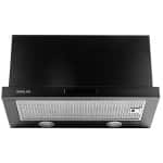 Davoline HQ Pro 060 BL Συρόμενος Απορροφητήρας 60cm Black (ΕΩΣ 12 ΔΟΣΕΙΣ)