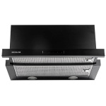 Davoline HQ Pro 060 BL Συρόμενος Απορροφητήρας 60cm Black (ΕΩΣ 12 ΔΟΣΕΙΣ) - Image 2