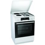 GORENJE K6351WF Κουζίνα Ηλεκτρική 71lt με Εστίες Αερίου & Ρεύματος ΕΩΣ 12 ΔΟΣΕΙΣ