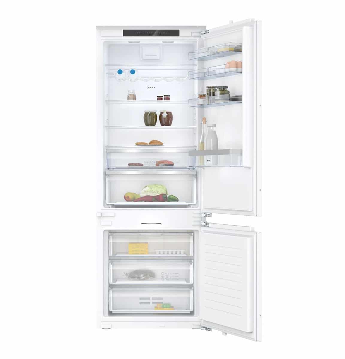 KB7966DD0-A-e3b.jpeg Neff KB7966DD0 Εντοιχιζόμενος Ψυγειοκαταψύκτης NoFrost Υ193.5xΠ70.8xΒ54.8εκ. Λευκός (ΕΩΣ 12 ΔΟΣΕΙΣ) - Image 1