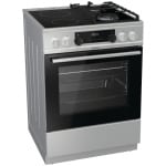 GORENJE KC6355XT Κουζίνα Ηλεκτρική 71lt με Εστίες Μικτές Inox ΕΩΣ 12 ΔΟΣΕΙΣ