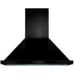 DAVOLINE KOS HPC BL Απορροφητήρας Καμινάδα Black 90cm ΕΩΣ 12 ΔΟΣΕΙΣ
