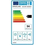 DAVOLINE KOS HPC BL Απορροφητήρας Καμινάδα Black 90cm ΕΩΣ 12 ΔΟΣΕΙΣ - Image 2