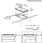 ELECTROLUX LIT30230C Επαγωγική Εστία Άνω Πάγκου Domino 29Χ52cm - Image 5