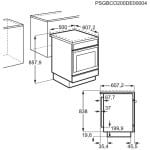 ELECTROLUX LKR564200X Κουζίνα 58lt με Κεραμικές Εστίες 50cm A ΕΩΣ 12 ΔΟΣΕΙΣ - Image 4