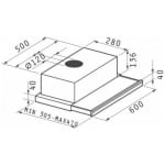 ΣΥΡΟΜΕΝΟΙ ΑΠΟΡΡΟΦΗΤΗΡΕΣ MAIDTEC BY PYRAMIS 7012MT 065006902 INOX ΕΩΣ 12 ΔΟΣΕΙΣ - Image 2