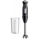 Braun MQ 55001 Ραβδομπλέντερ με Ανοξείδωτη Ράβδο 1000W Μαύρο (ΕΩΣ 12 ΔΟΣΕΙΣ)
