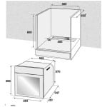 DAVOLINE OBL 8000 Φούρνος άνω Πάγκου 66lt χωρίς Εστίες A ΕΩΣ 12 ΔΟΣΕΙΣ - Image 2