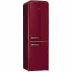 Hisense RB390N4RRD Retro Ψυγειοκαταψύκτης 300lt Total NoFrost Υ194xΠ60xΒ66.1cm Κόκκινος ΕΩΣ 12 ΔΟΣΕΙΣ