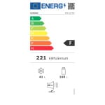 GORENJE RF4141PW4 Ψυγείο Δίπορτο 206lt Υ143.4xΠ55xΒ54.2εκ. Λευκό F ΕΩΣ 12 ΔΟΣΕΙΣ - Image 2