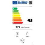 Robin RT-435 Ψυγείο Δίπορτο 269lt Total NoFrost Υ152xΠ60xΒ65.3εκ. Inox (ΕΩΣ 12 ΔΟΣΕΙΣ) - Image 3
