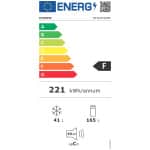 HiSENSE RT267D4AWF Ψυγείο Δίπορτο Λευκό Α+ ΕΩΣ 12 ΔΟΣΕΙΣ - Image 2