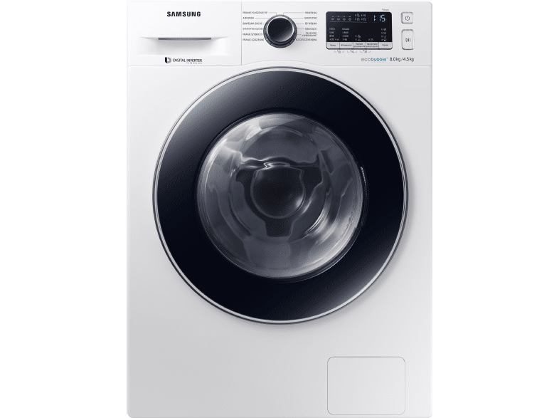 SAMSUNG-WD80M4A43JW-LV-65e.png SAMSUNG WD80M4A43JW/LV Πλυντήριο/Στεγνωτήριο Ρούχων 8/4.5KG A ΕΩΣ 12 ΔΟΣΕΙΣ - Image 1