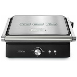 PYREX SB-297 Τοστιέρα με Αποσπώμενες Πλάκες για 4 Τοστ 2200W Inox ΕΩΣ 12 ΔΟΣΕΙΣ