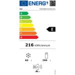AEG SCE818E8TS Εντοιχιζόμενος Ψυγειοκαταψύκτης 256lt NoFrost Υ178xΠ56xΒ55εκ. Λευκός Ε ΕΩΣ 12 ΔΟΣΕΙΣ - Image 3