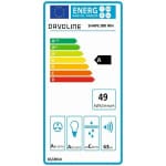 Davoline Shape 90 Απορροφητήρας Καμινάδα 90cm Γκρι ΕΩΣ 12 ΔΟΣΕΙΣ - Image 2