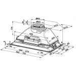 Faber Inka Smart HC X A52 Μηχανισμός Απορρόφησης 52cm (ΕΩΣ 12 ΔΟΣΕΙΣ) - Image 2
