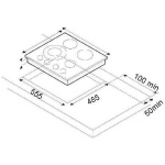 THERMOGATZ TG-9010-IX Εντοιχιζόμενη Εστία Αερίου Άνω Πάγκου ΕΩΣ 12 ΔΟΣΕΙΣ - Image 2