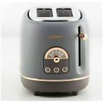 GRUPPE TO-0201 Φρυγανιέρα 2 Θέσεων 815W Γκρι ΕΩΣ 12 ΔΟΣΕΙΣ - Image 2
