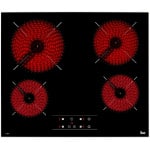 TEKA TT 6415 Αυτόνομη Κεραμική Εστία 60cm ΕΩΣ 12 ΔΟΣΕΙΣ