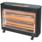 UNITED UHQ-870 Θερμάστρα Χαλαζία 2700W ΕΩΣ 12 ΔΟΣΕΙΣ