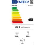 Whirlpool W5 811E W 1 Ψυγειοκαταψύκτης 339lt Υ188.9xΠ59.5xΒ65.5εκ. Λευκός ΕΩΣ 12 ΔΟΣΕΙΣ - Image 3