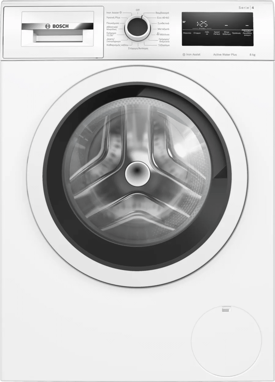 WAN28283GR-A-dbf.png Bosch Πλυντήριο Ρούχων 8kg 1400 Στροφών WAN28283GR (ΕΩΣ 12 ΔΟΣΕΙΣ) - Image 1