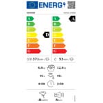 Hisense WD5S1245BW Πλυντήριο-Στεγνωτήριο Ρούχων 12kg/8kg Ατμού 1400 Στροφές με WiFi ΕΩΣ 12 ΔΟΣΕΙΣ - Image 2