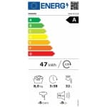 MORRIS WIW-81428 Πλυντήριο Ρούχων 8kg με Ατμό 1400 Στροφών A ΕΩΣ 12 ΔΟΣΕΙΣ - Image 3
