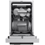 Midea MDWES1033DB-W Ημιεντοιχιζόμενο Πλυντήριο Πιάτων για 10 Σερβίτσια Π44.8xY81.5εκ. - Image 3