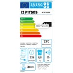 Pitsos WTP703D8 Στεγνωτήριο 8kg A+ με Αντλία Θερμότητας ΕΩΣ 12 ΔΟΣΕΙΣ - Image 2