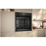 Neff B5ACH7AG3 Φούρνος άνω Πάγκου 71lt χωρίς Εστίες Π59.4εκ. Γκρι ΕΩΣ 12 ΔΟΣΕΙΣ - Image 2