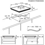 ZANUSSI ZHRN642X Κεραμική Eστία Αυτόνομη 56cm ΕΩΣ 12 ΔΟΣΕΙΣ - Image 3