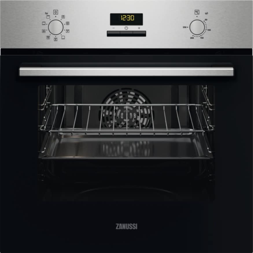 ZOHEE2X2_01-5b6.jpg ZANUSSI ZOHEE2X2 Φούρνος άνω Πάγκου 65lt χωρίς Εστίες Π59.4εκ. Inox ΕΩΣ 12 ΔΟΣΕΙΣ - Image 1