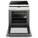 Amica 618CE3.332HTaQ(W) Κουζίνα 62lt με Κεραμικές Εστίες Π60εκ. Λευκή ΕΩΣ 12 ΔΟΣΕΙΣ - Image 2